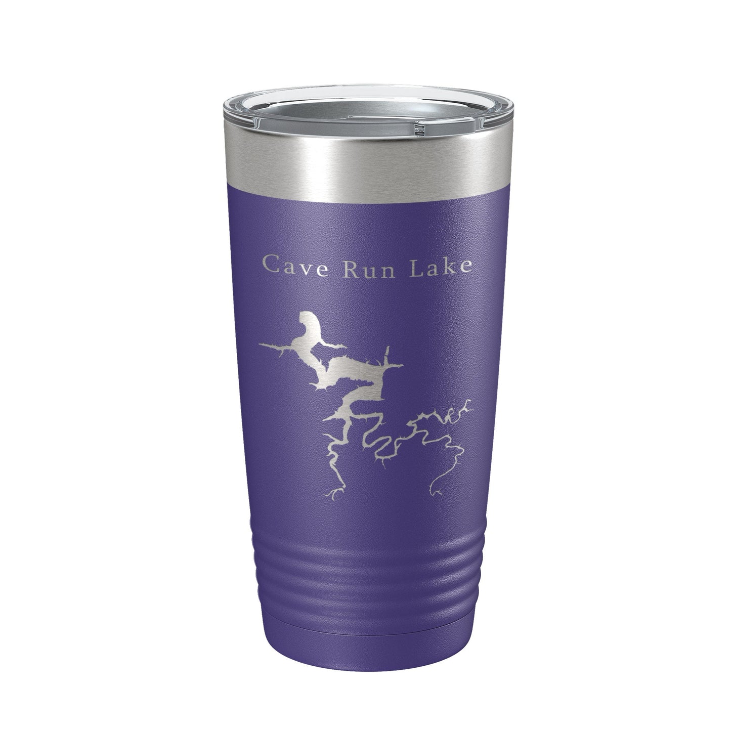 Cave Run Lake Map Tumbler Travel Mug Insulated Laser Engraved Coffee Cup Kentucky 20 oz-15