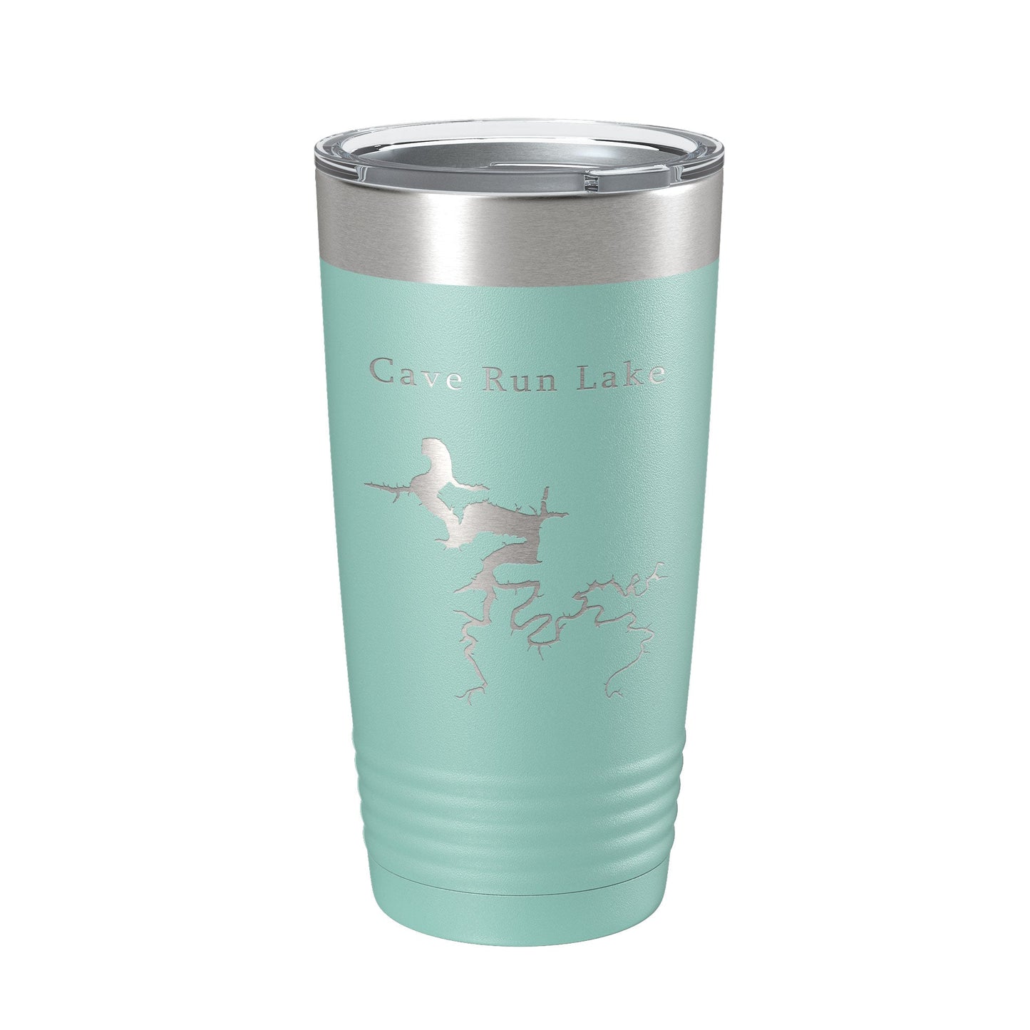 Cave Run Lake Map Tumbler Travel Mug Insulated Laser Engraved Coffee Cup Kentucky 20 oz-12