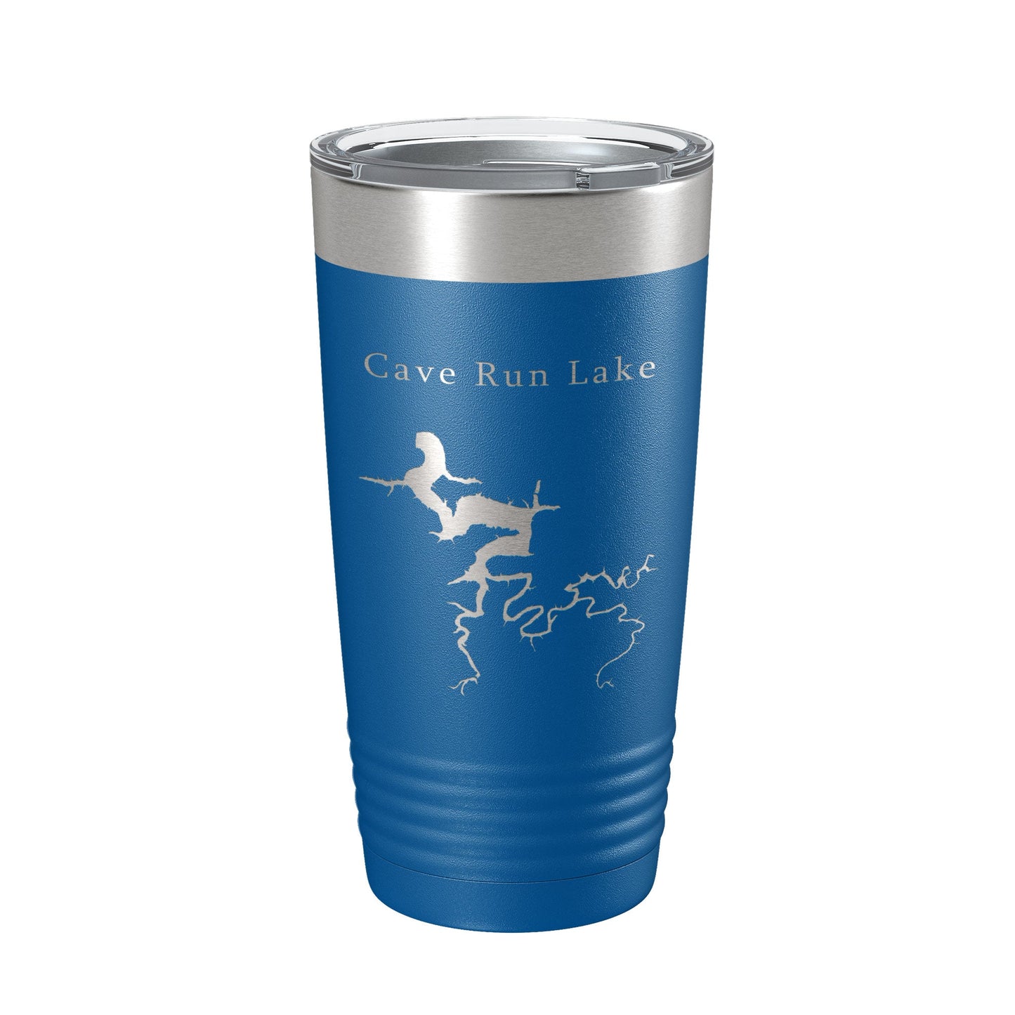 Cave Run Lake Map Tumbler Travel Mug Insulated Laser Engraved Coffee Cup Kentucky 20 oz-6