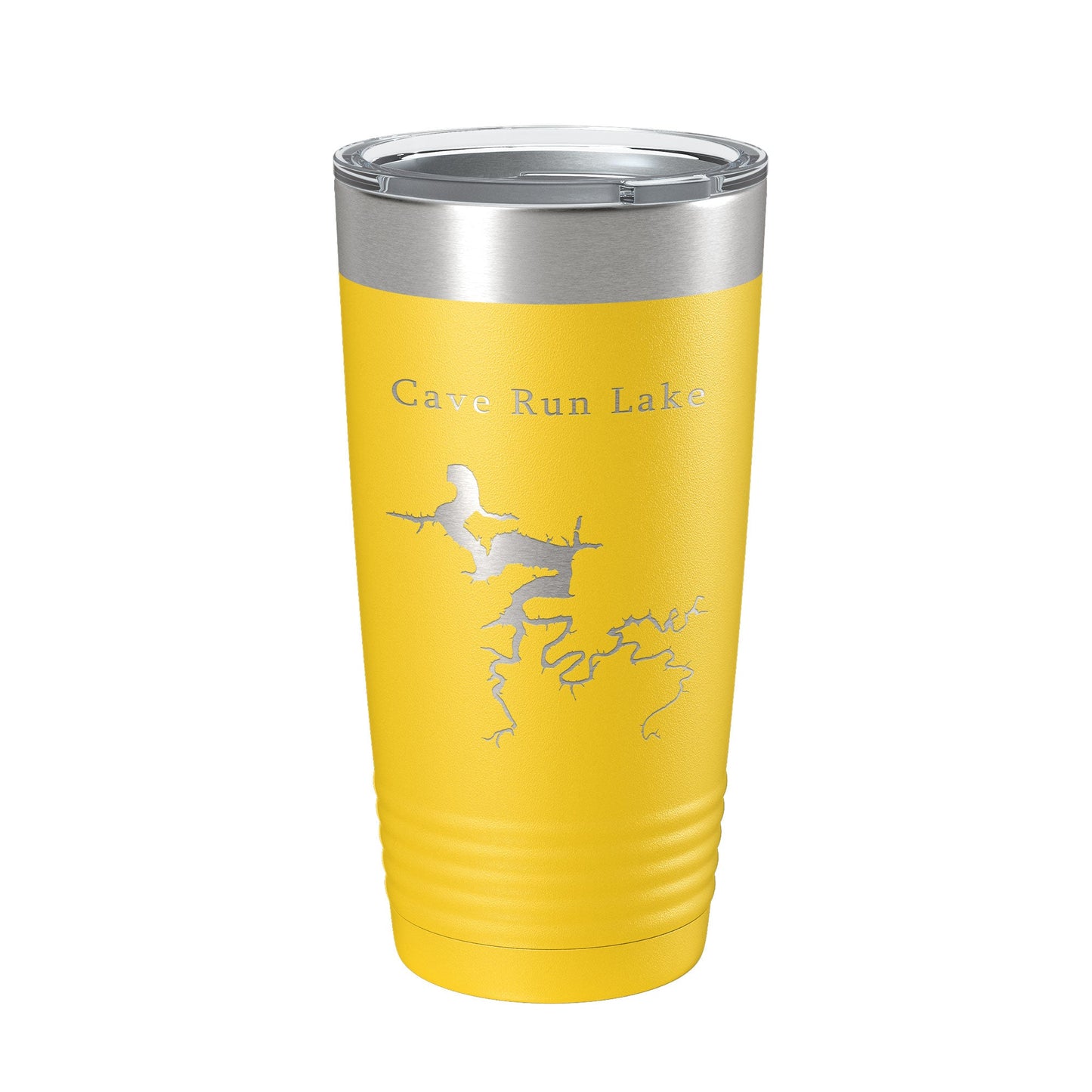 Cave Run Lake Map Tumbler Travel Mug Insulated Laser Engraved Coffee Cup Kentucky 20 oz-19