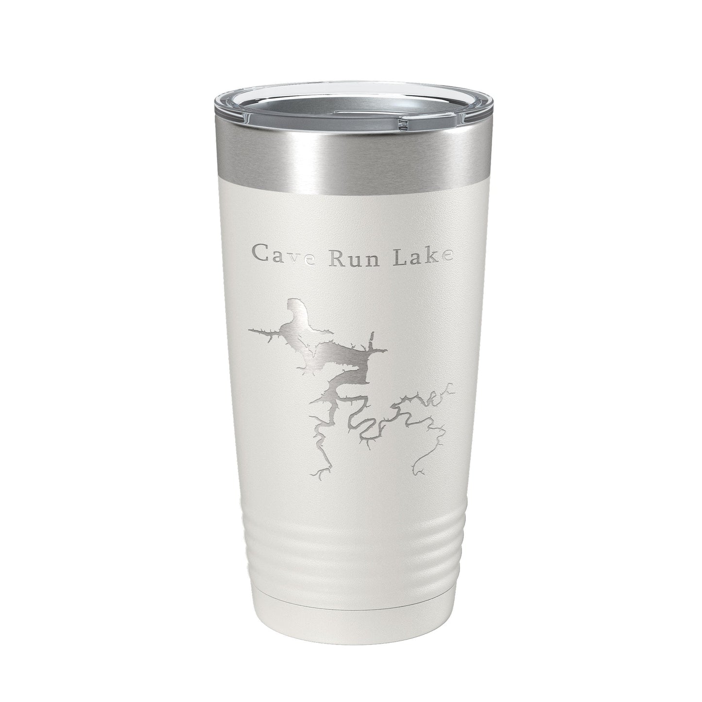 Cave Run Lake Map Tumbler Travel Mug Insulated Laser Engraved Coffee Cup Kentucky 20 oz-7