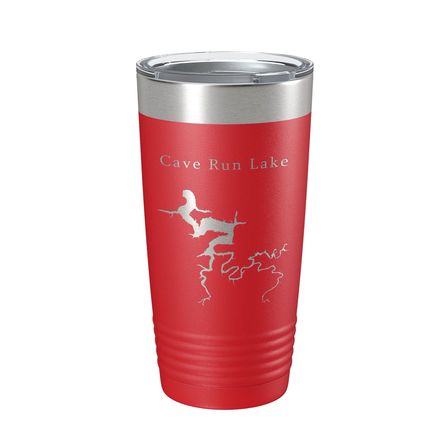 Cave Run Lake Map Tumbler Travel Mug Insulated Laser Engraved Coffee Cup Kentucky 20 oz-10
