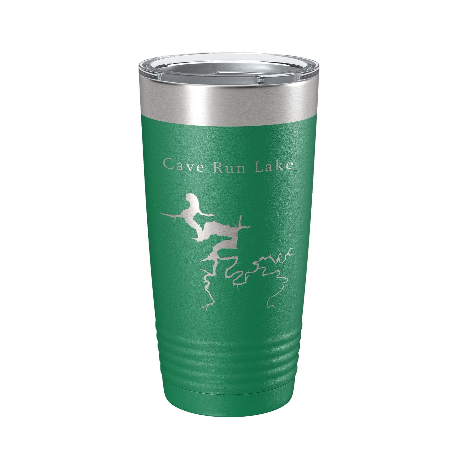 Cave Run Lake Map Tumbler Travel Mug Insulated Laser Engraved Coffee Cup Kentucky 20 oz-9