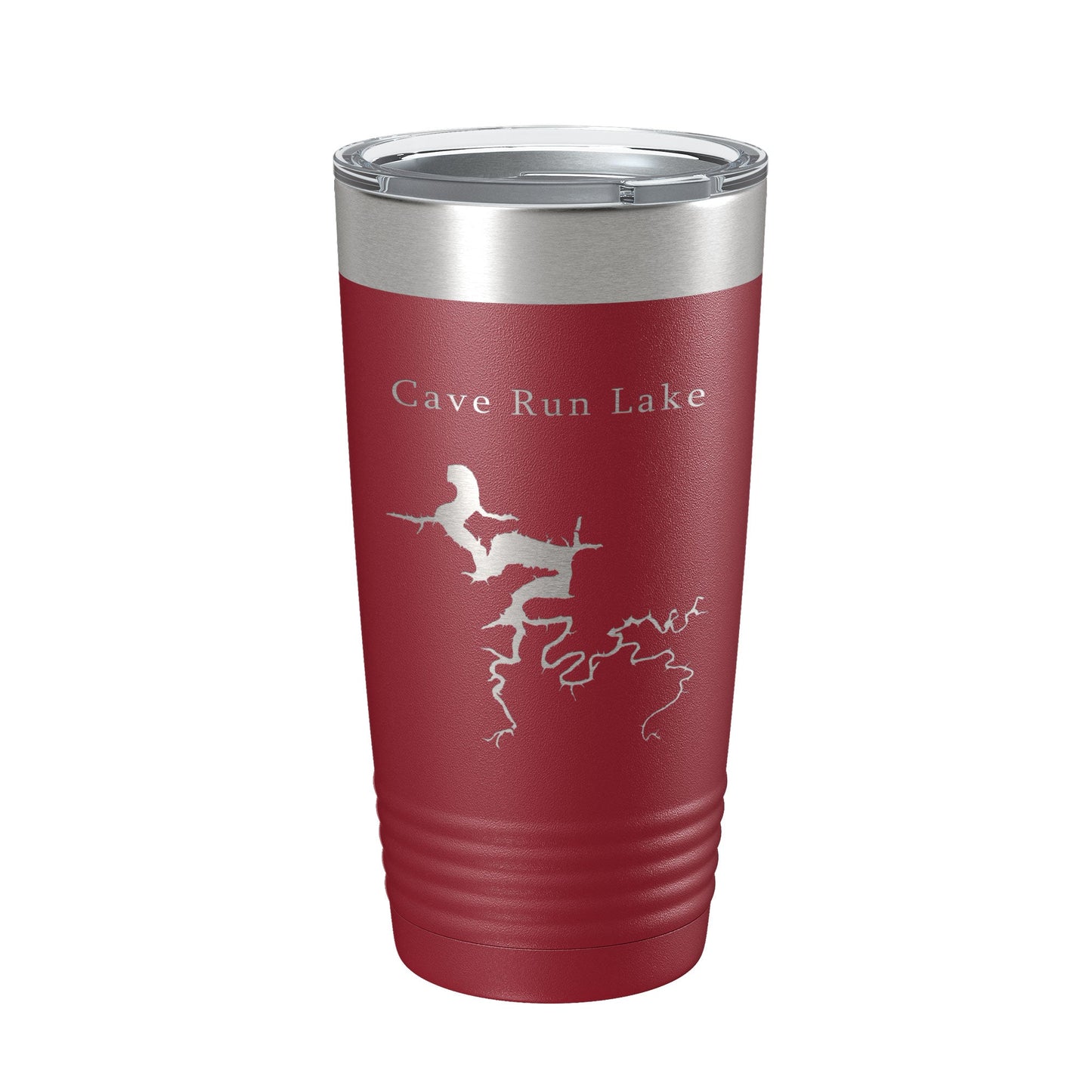 Cave Run Lake Map Tumbler Travel Mug Insulated Laser Engraved Coffee Cup Kentucky 20 oz-18